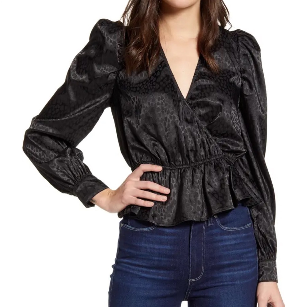 Chelsea28 Jacquard blouse